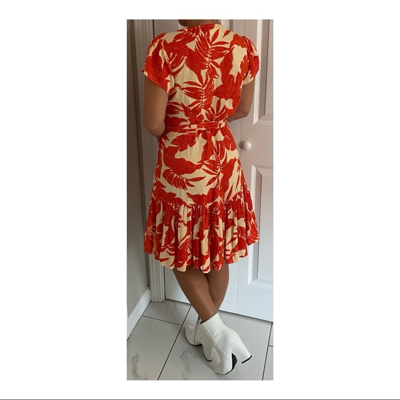 Hawaii Tropical Wrap Dress - Picture 2 of 2